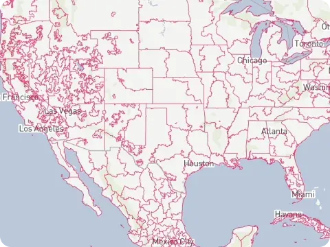 GeoPostcodes Map Explorer