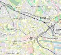Map of Dublin