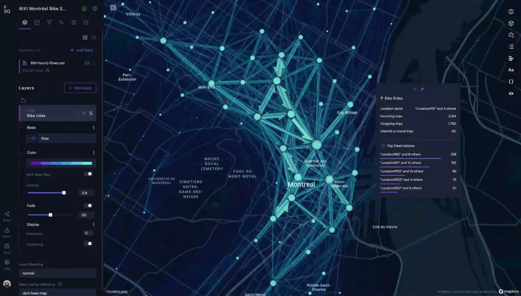 GeoPostcodes - Comparing Zip Code Mapping Tools - FOURSQUARE