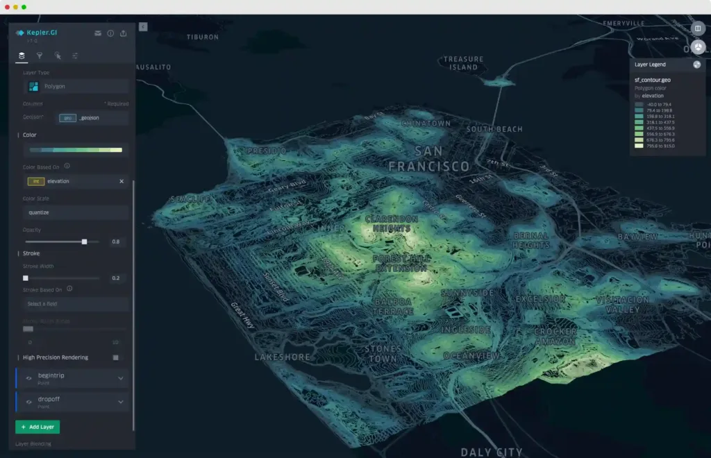 GeoPostcodes - Comparing Zip Code Mapping Tools - KEPLER